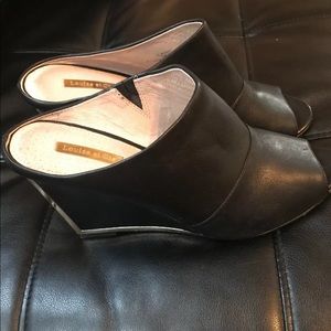 Wedge High Heel slides